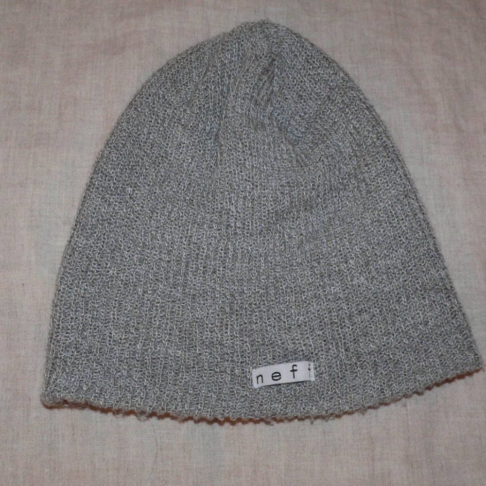 Neff| grey unisex beanie